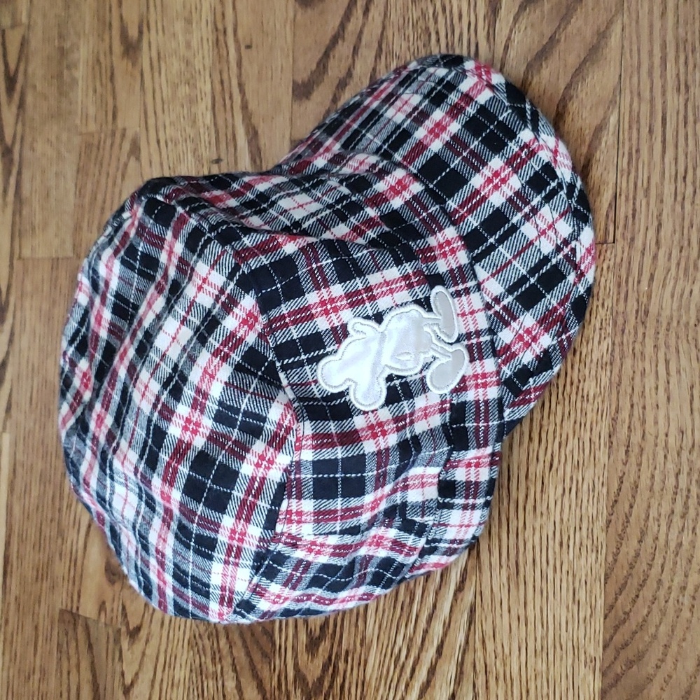 Disney Parks Authentic Plaid Metallic Steampunk Victorian Conductor Retro Y2K